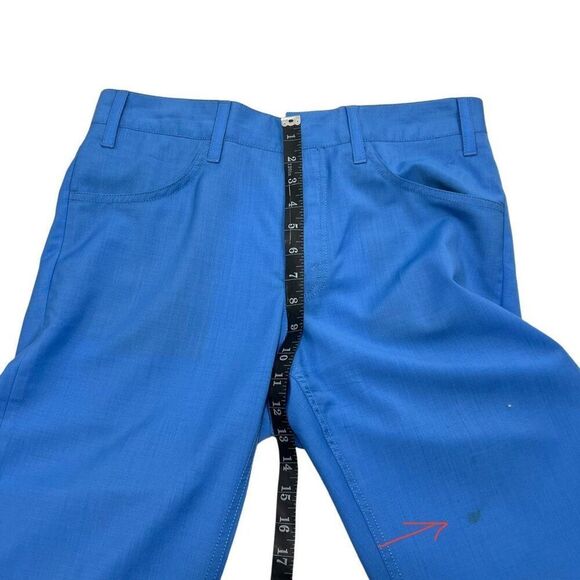 Prada Cotton Dress Pants Blue Light Weight Size US 8-10 Women’s - Picture 9 of 11